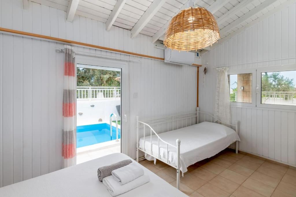Beach House Cavo Kiotari Gennadi Bagian luar foto