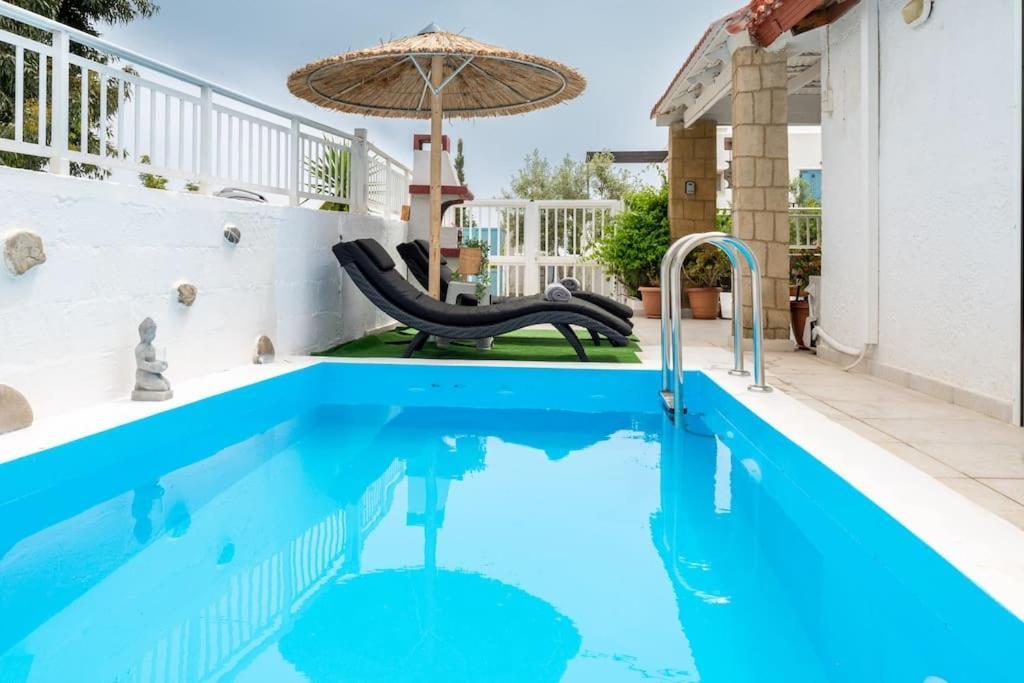 Beach House Cavo Kiotari Gennadi Bagian luar foto